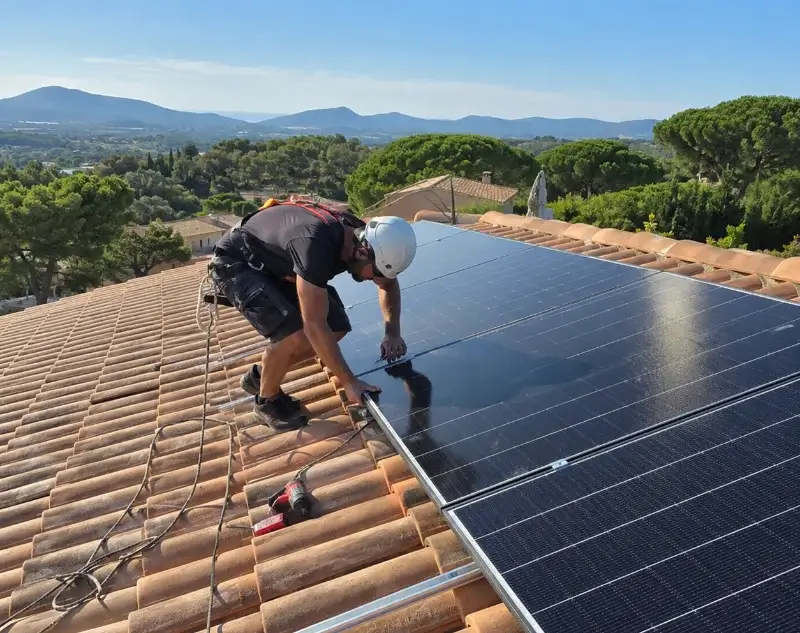 Installateur panneaux solaires Montbert — pose photovoltaïque sur toiture