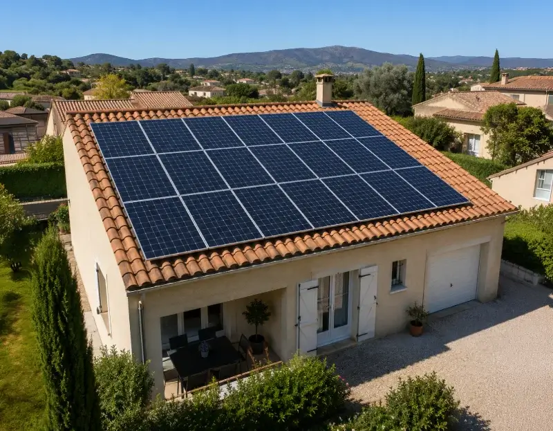 Prime à l'autoconsommation panneaux solaires Montbert — aide financière de l'État